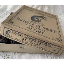他の写真3: フランス　猫　糸巻　黒１２個