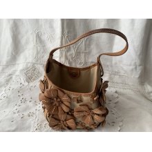 他の写真1: BALLY　花レザー革　バッグ