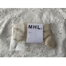 他の写真1: 新品タグ付き　MHL,ソックス　生成り