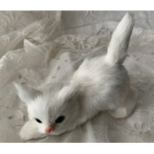他の写真2: リアル　白猫　置物