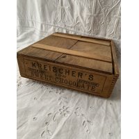 チョコレート木箱　ジャンク