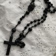 画像6: ロザリオ　十字架ネックレス　黒