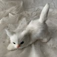 画像6: リアル　白猫　置物