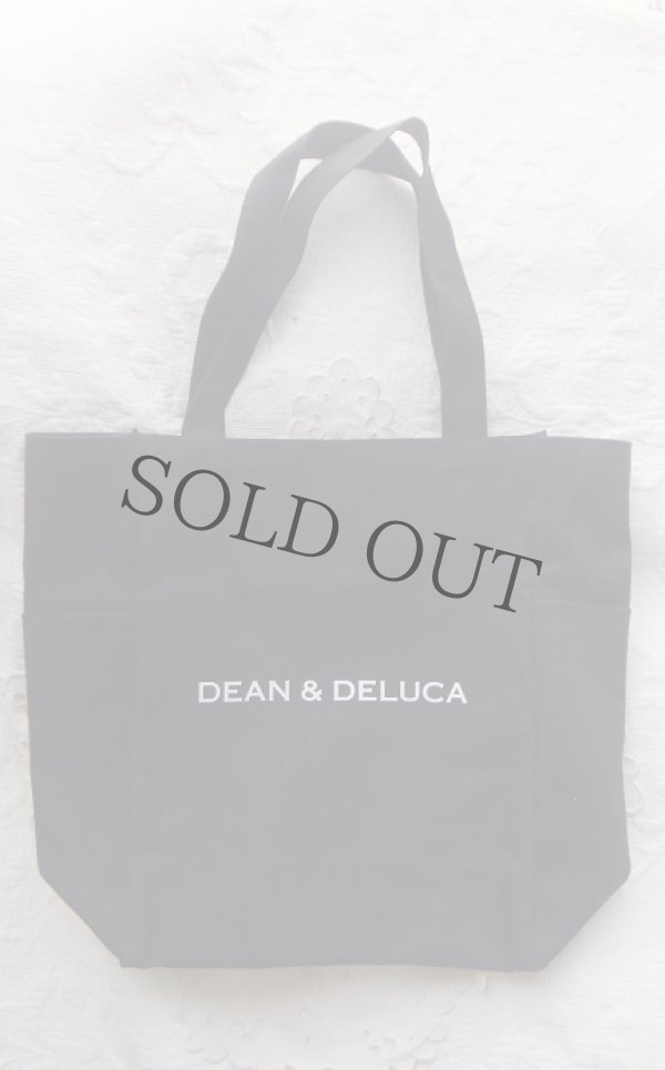 画像1: ディーンアンドデルーカ DEAN&DELUCA トートバッグ　黒 (1)