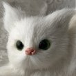画像5: リアル　白猫　置物 (5)