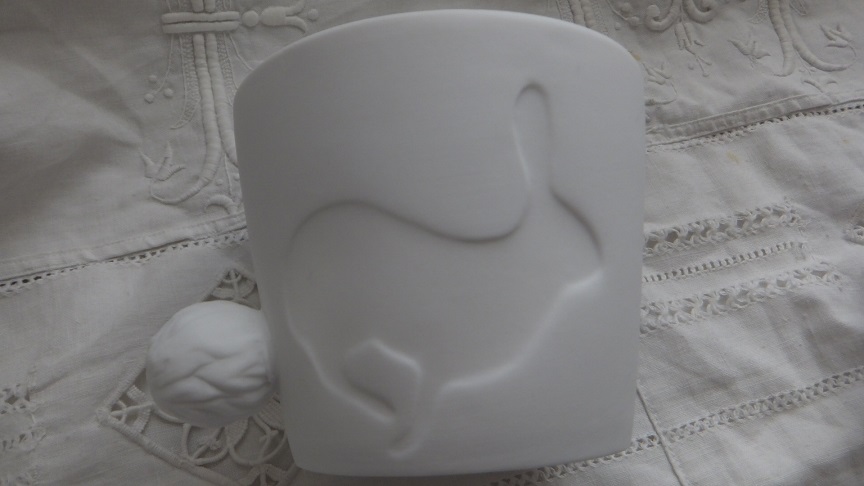 画像: Mugtail　磁器製マグカップ　うさぎ