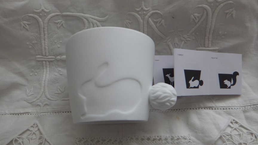 画像: Mugtail　磁器製マグカップ　うさぎ